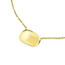 SCULPTURE-SCULPTURE IP GOLD NECKLACE