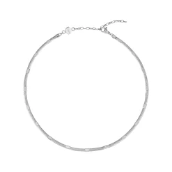 SINUOUS-STAINLESS STEEL NECKLACE