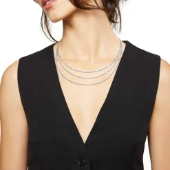 SINUOUS-STAINLESS STEEL NECKLACE