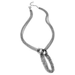 SKYFALL-SHORT STEEL NECKLACE