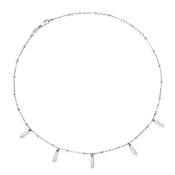 STYLIZE-STAINLESS STEEL NECKLACE