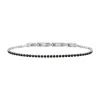 TENNIS-TENNIS BRACELET IN STEEL AND CUBIC ZIRCONIA