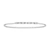 TENNIS-TENNIS BRACELET IN STEEL AND CUBIC ZIRCONIA