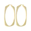 TETRA-IP GOLD STEEL EARRING