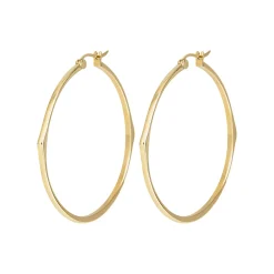 TETRA-IP GOLD STEEL EARRING