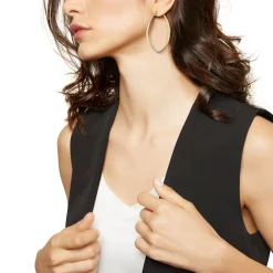 TETRA-IP GOLD STEEL EARRING