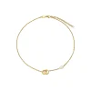 TETRA-IP GOLD STEEL NECKLACE