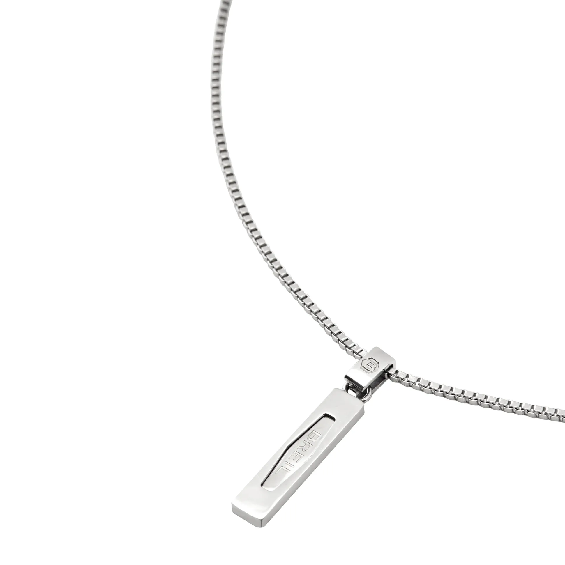 URBANCORE-STAINLESS STEEL NECKLACE WITH PENDANT